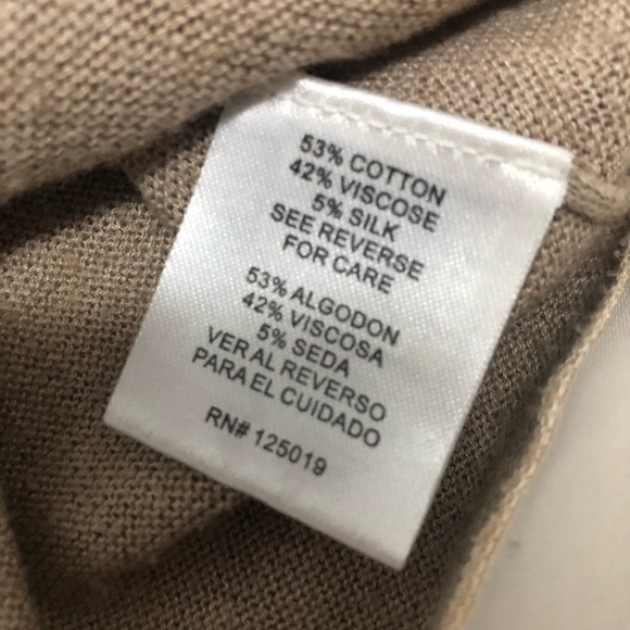 Soft cotton oversize silk hi low tunic S - Picture 6 of 6